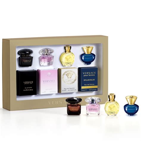 versace gift set ladies|Versace women's miniatures.